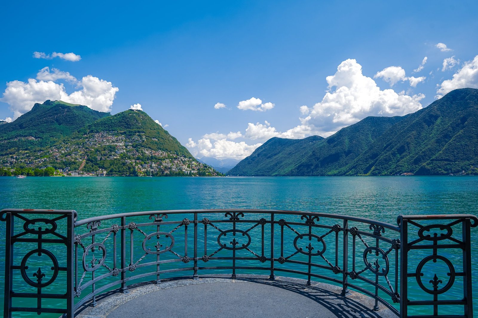 Luganersee, Promenade